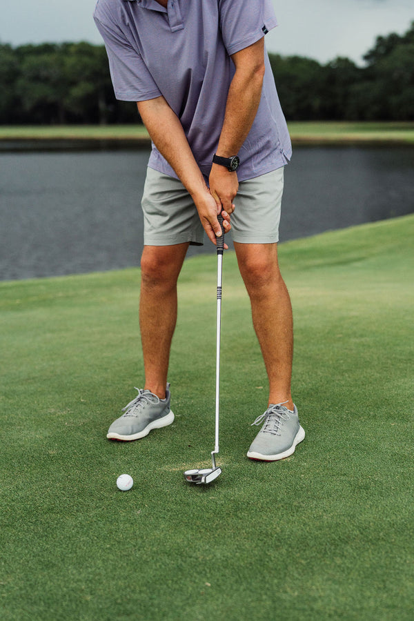 Clayton Natural Performance Golf Short - Wild Dove
