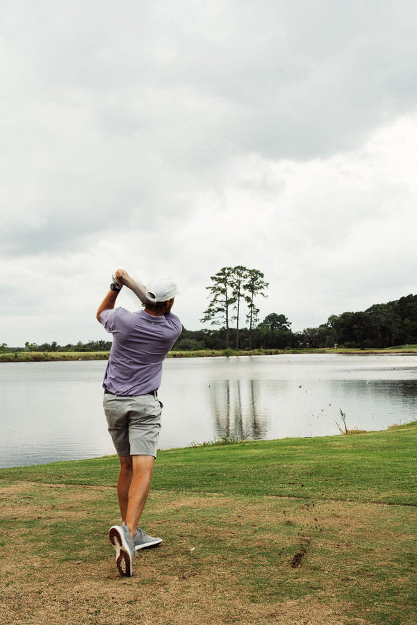 Clayton Natural Performance Golf Short - Wild Dove