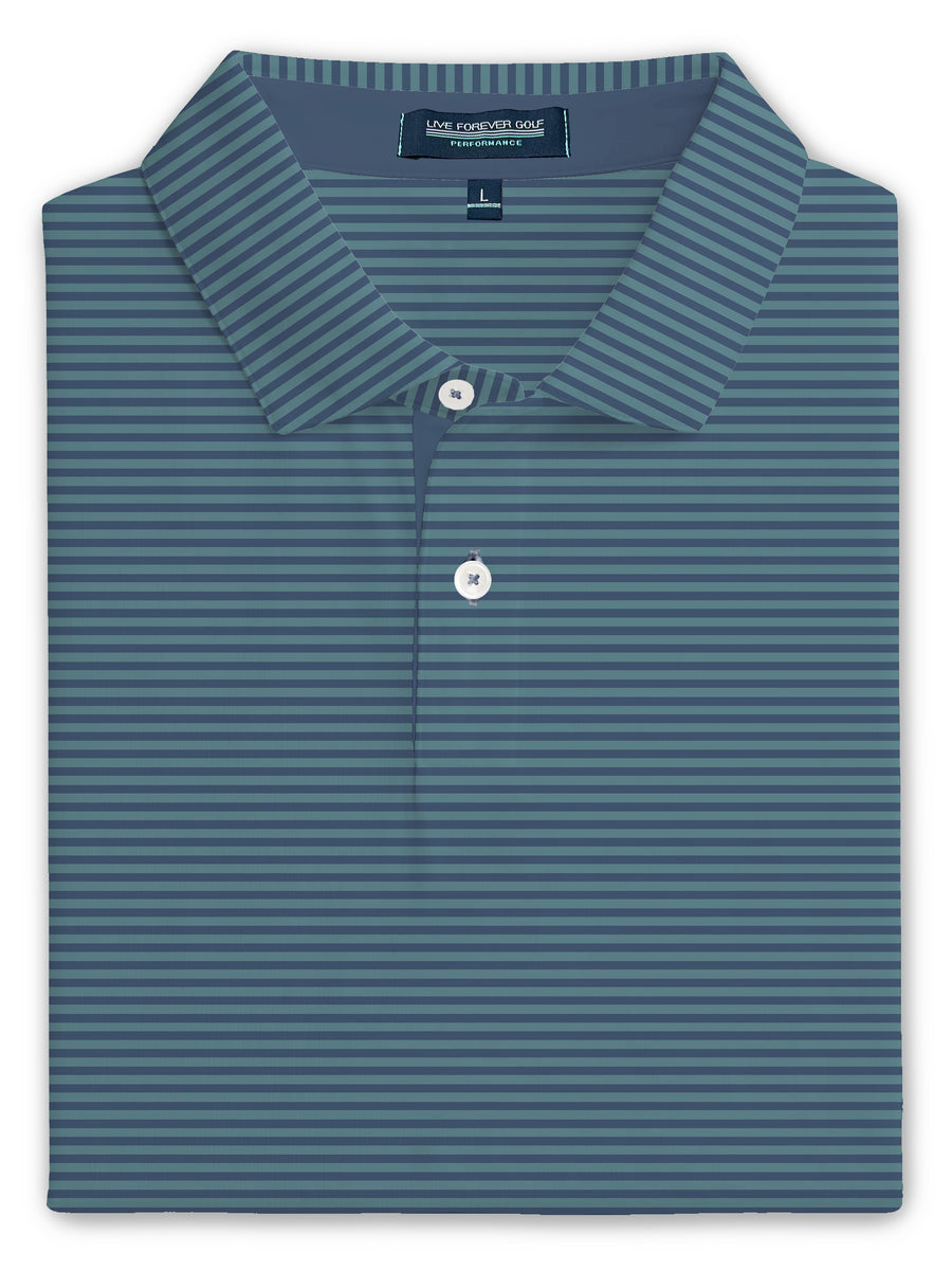 BRIEFING GOLF SHADOW STRIPE POLO（NAV／M） Port Authority Shadow Stripe Polo | Product | Port Authority