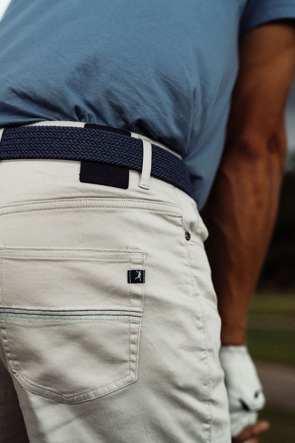 Forever – Natural Clayton 5-Pocket Live Golf Pant Performance