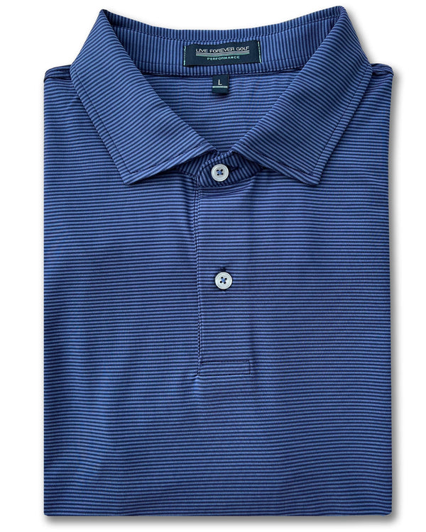 The Ringer Performance Golf Polo - Classic Stripe