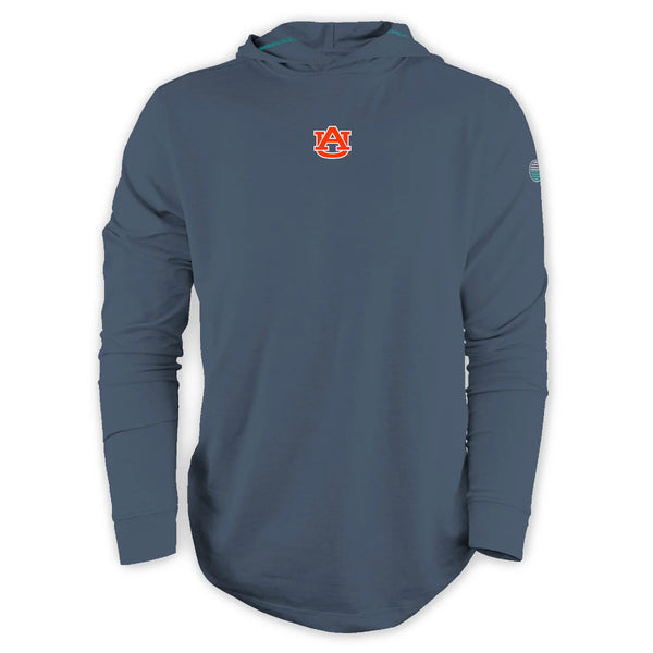AUBURN AU Interlock Logo Sunrise Lightweight Hoodie
