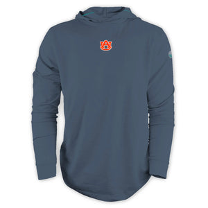 AUBURN AU Interlock Logo Sunrise Lightweight Hoodie
