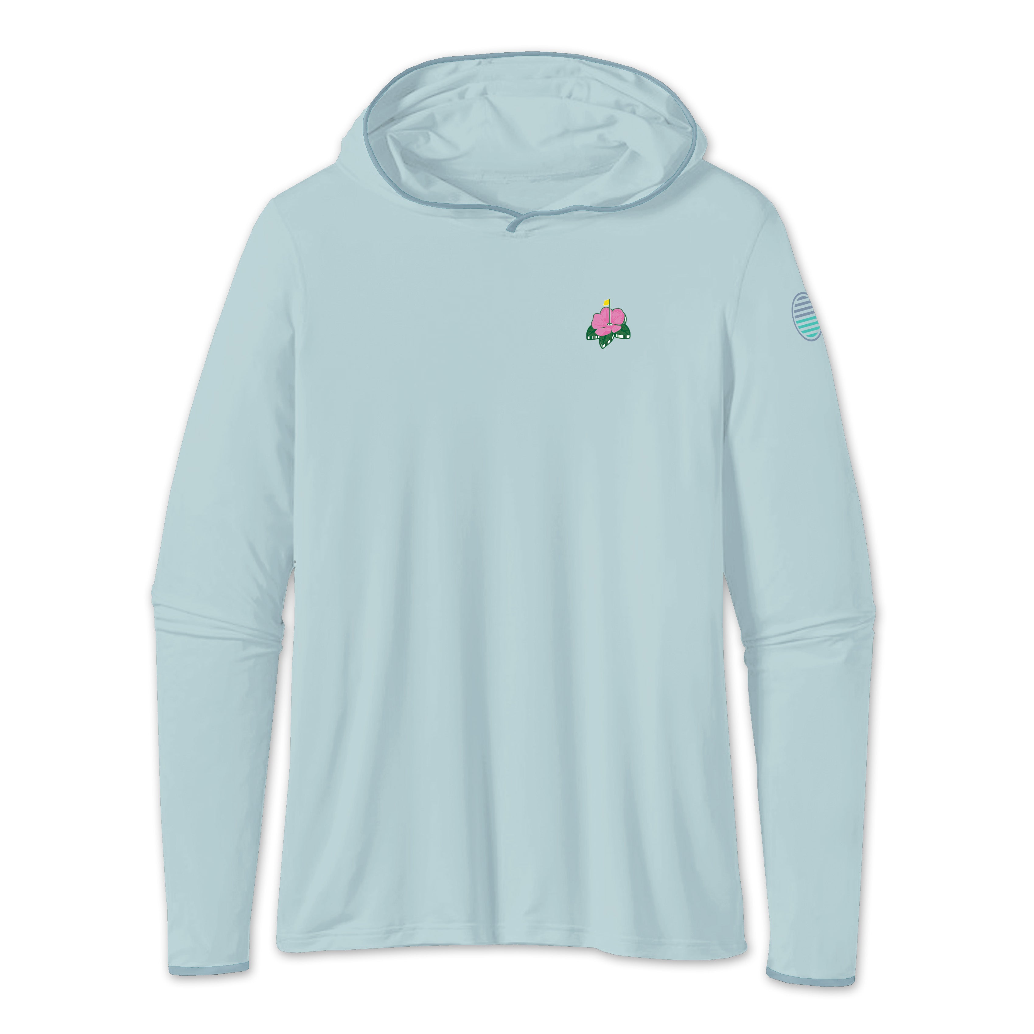 Floral Azalea Performance Golf Sun Hoodie – Live Forever Golf