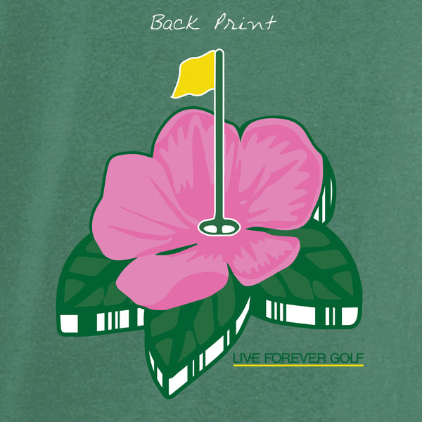 Floral Azalea Groovy Pocket Tee