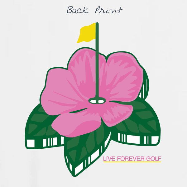 Floral Azalea Groovy Pocket Tee