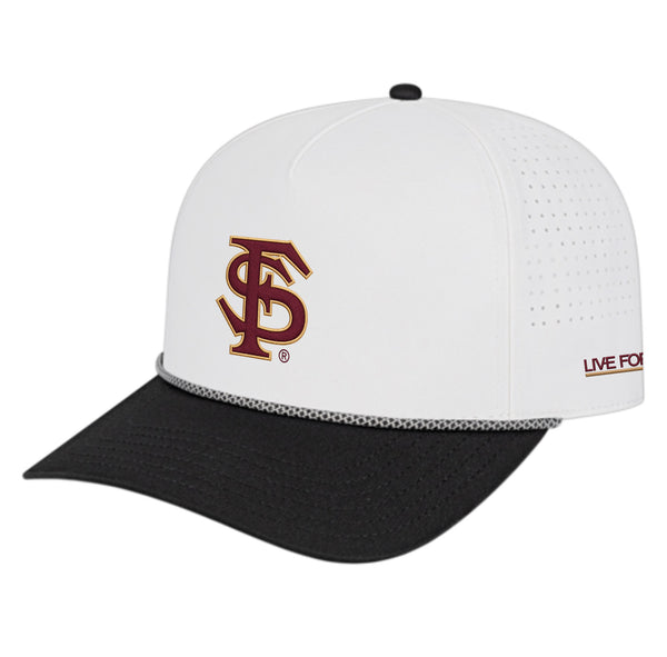 FSU FS Logo 5 Panel Perforated Performance Hat