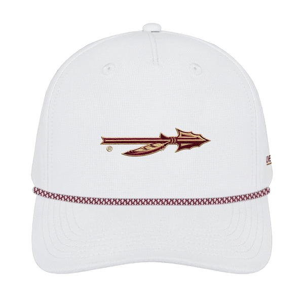 FSU Feathered Spear Logo 5 Panel Performance Rope Hat