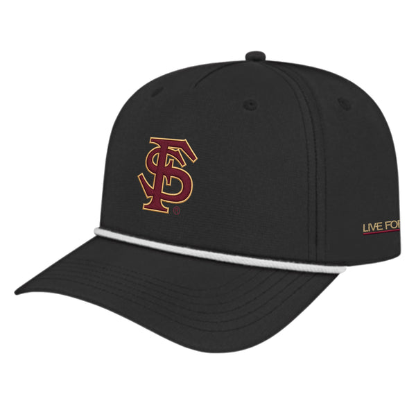 FSU FS Logo 5 Panel Perforated Performance Hat