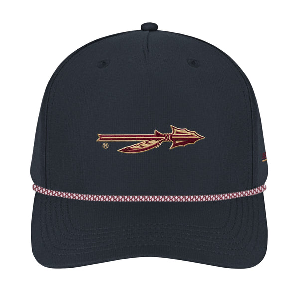 FSU Feathered Spear Logo 5 Panel Performance Rope Hat