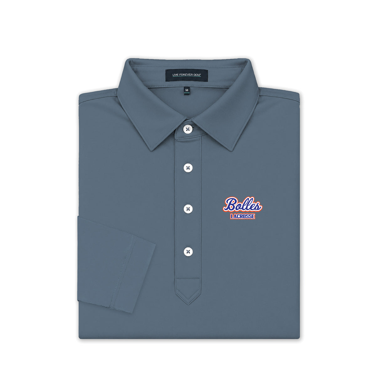 Bolles LAX Long Sleeve Polo Fall 26