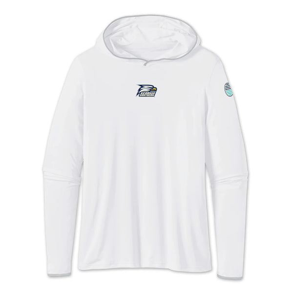 Georgia Southern GSU Logo Riv Performance Sun Hoodie