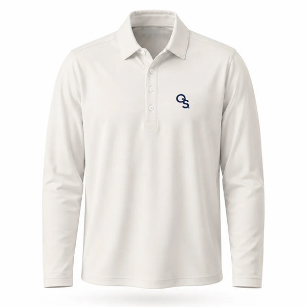 Georgia Southern GS Logo First Light Long Sleeve Polo