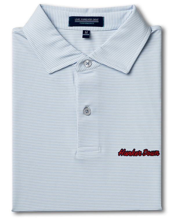 The Ringer Performance Golf Polo - Hunker Down