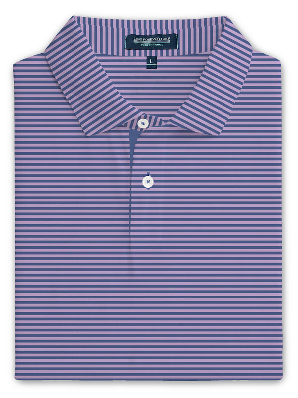 The Stripe Show Ringer Performance Golf Polo