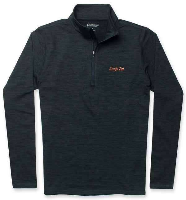 Sunrise Lightweight Performance Quarterzip- Scalp 'Em