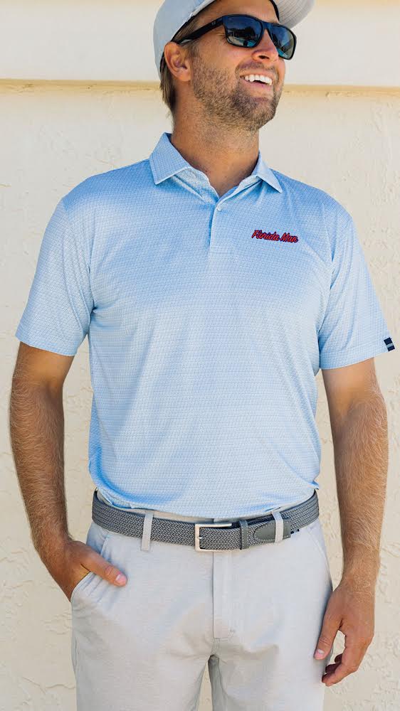 The Ringer Performance Polo It Comes In Waves - Florida Man