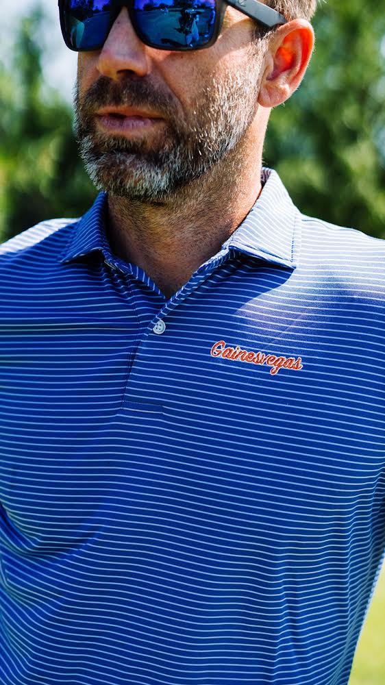The Ringer Performance Golf Polo - Gainesvegas – Live Forever Golf