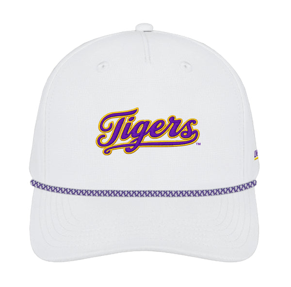 LSU Tigers Script Logo 5 Panel Performance Rope Hat