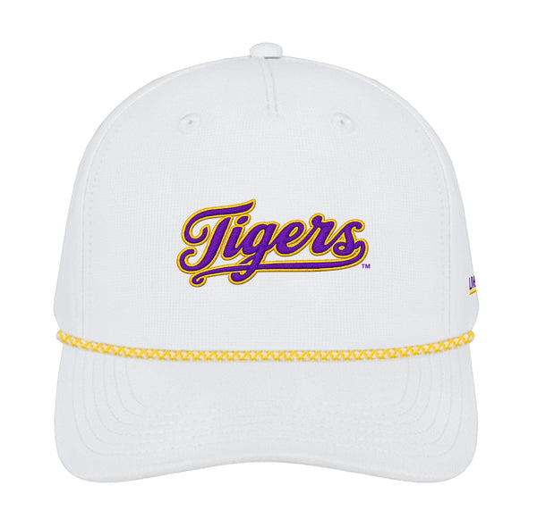 LSU Tigers Script Logo 5 Panel Performance Rope Hat