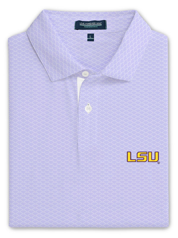 LSU Ringer Performance Golf Polo