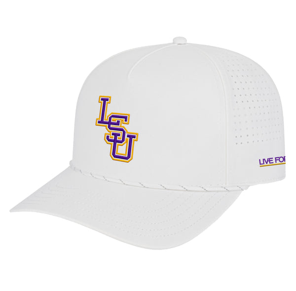 LSU Baseball Logo 5 Panel Perforated Performance Hat