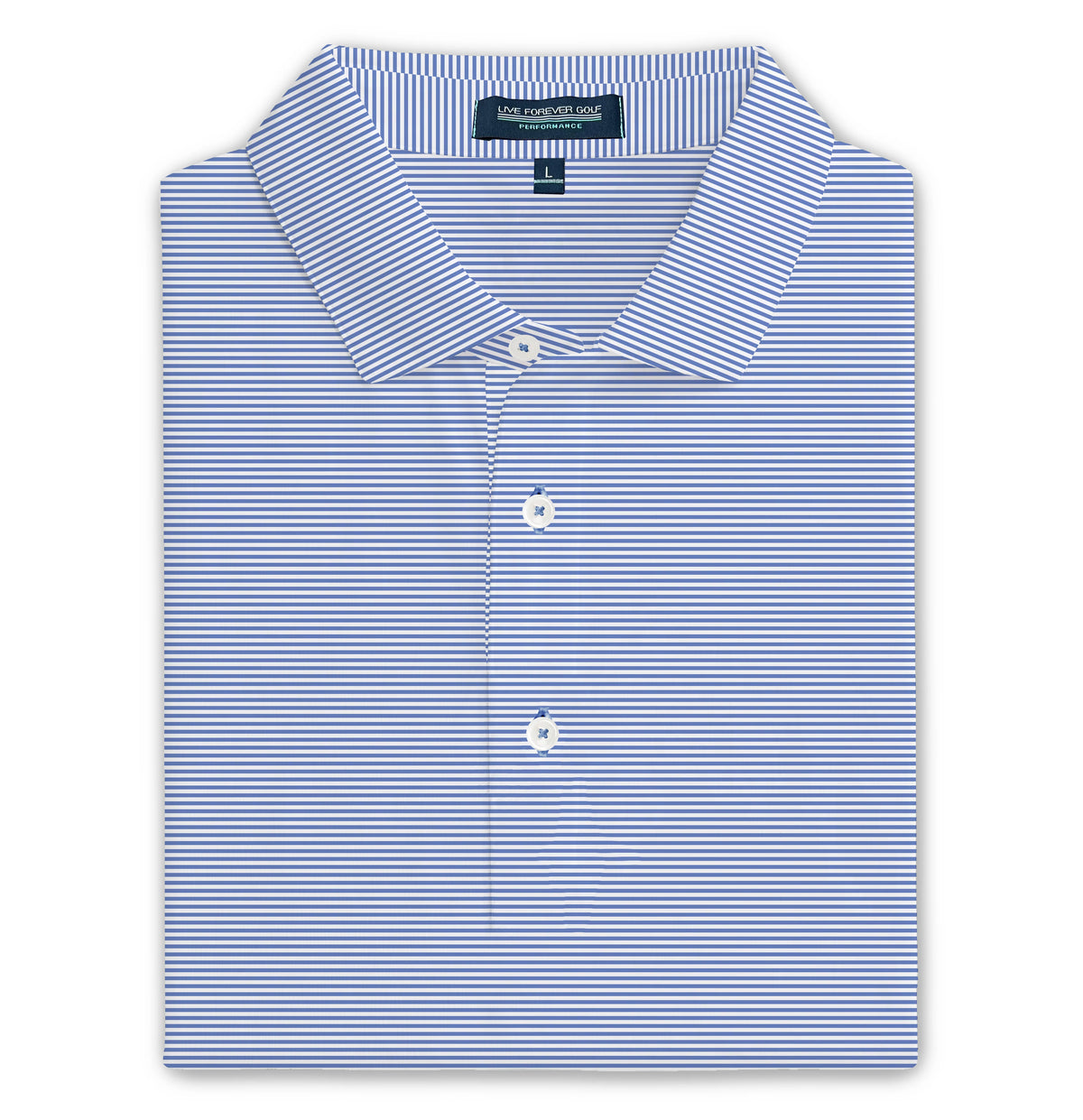 Micro Stripe Ringer Performance Polo
