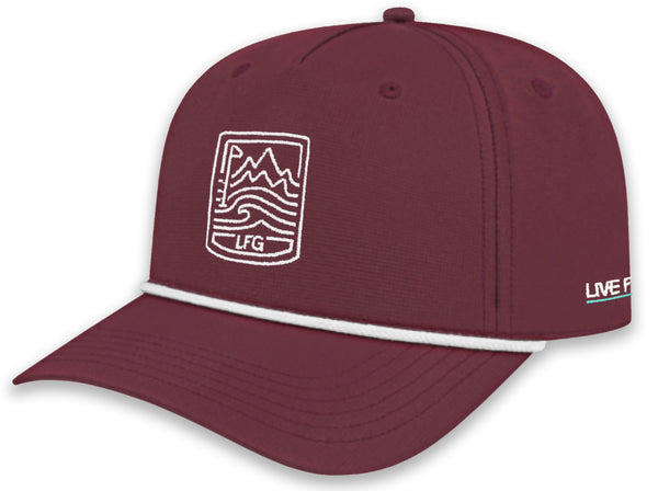 Morrison 5-Panel Performance Rope Hat