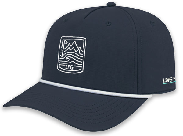 Morrison 5-Panel Performance Rope Hat