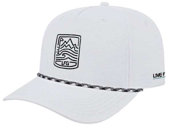 Morrison 5-Panel Performance Rope Hat