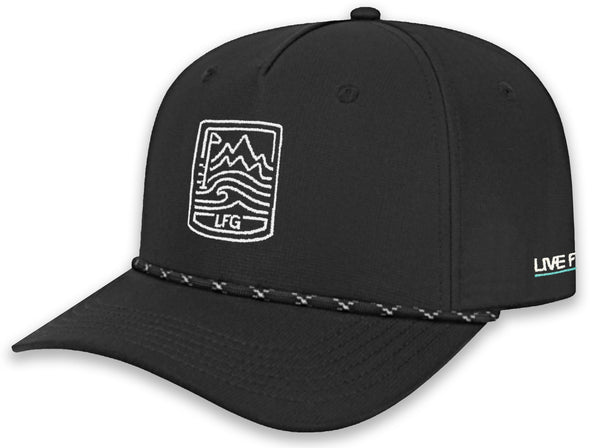 Morrison 5-Panel Performance Rope Hat