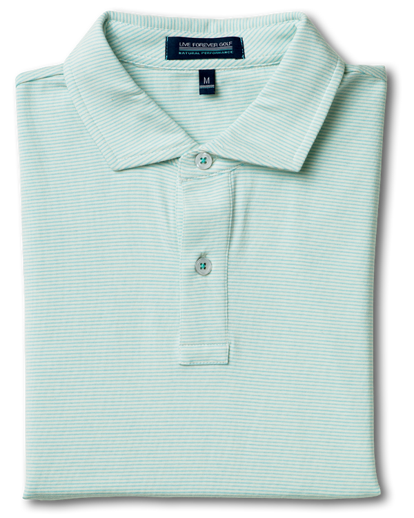 Soft Landing Natural Performance Golf Polo - Stripes