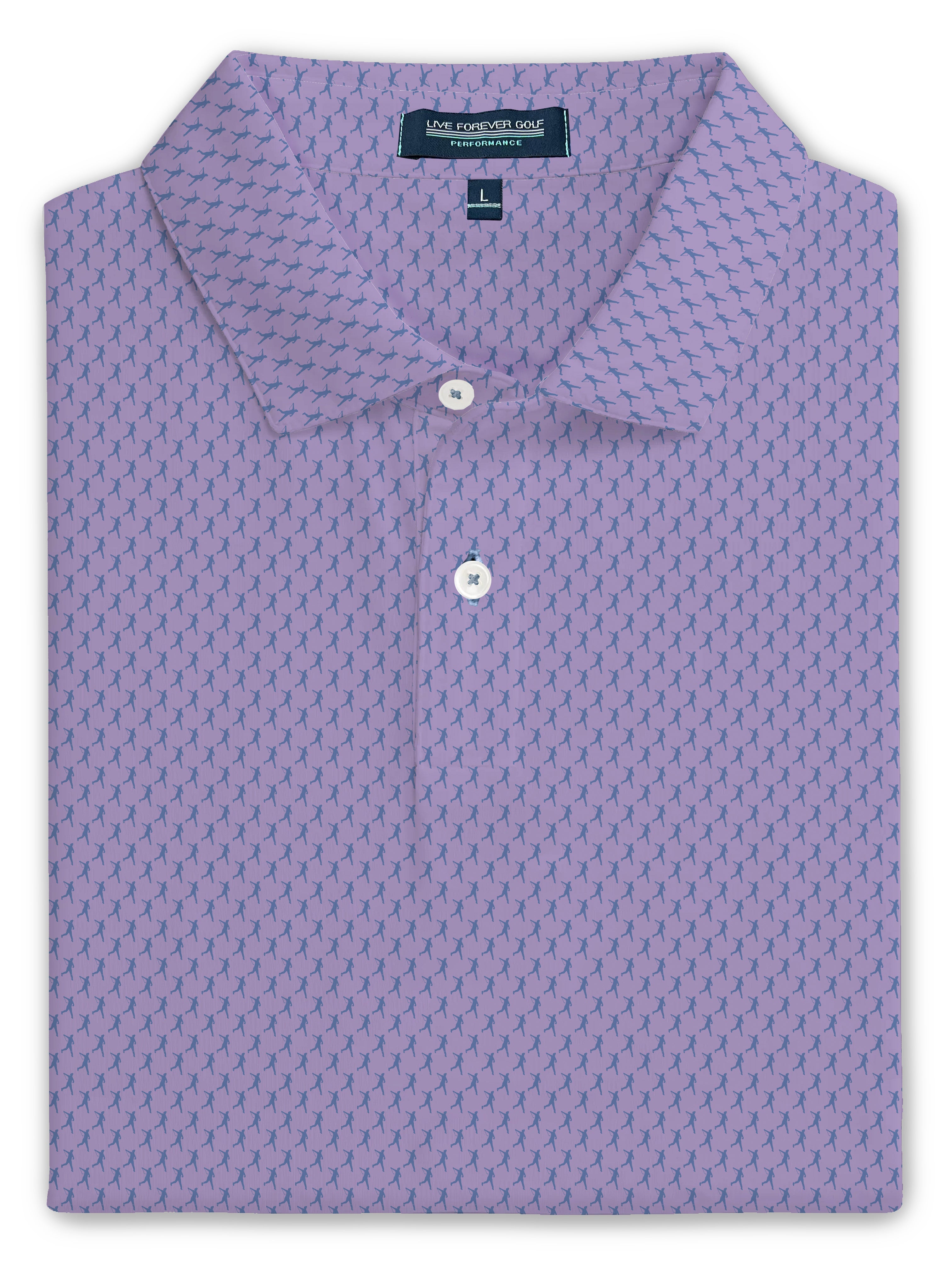 Full Send Ringer Performance Polo