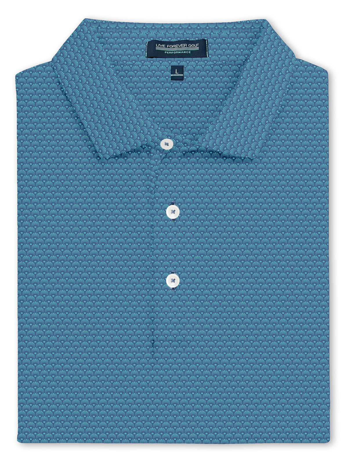 Shell Game Ringer Performance Polo
