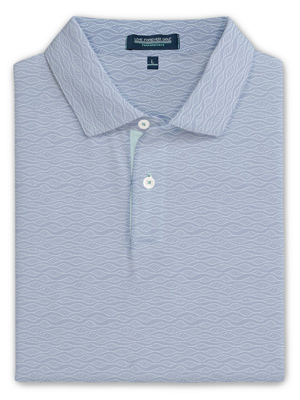 Slow Rollers Ringer Performance Golf Polo