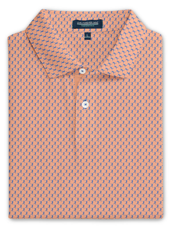 The Full Send Ringer Performance Golf Polo