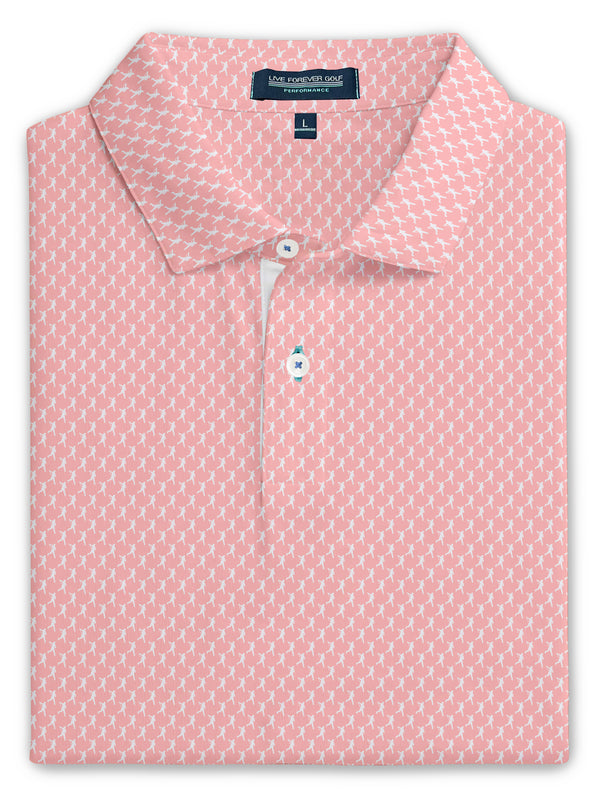 The Full Send Ringer Performance Golf Polo