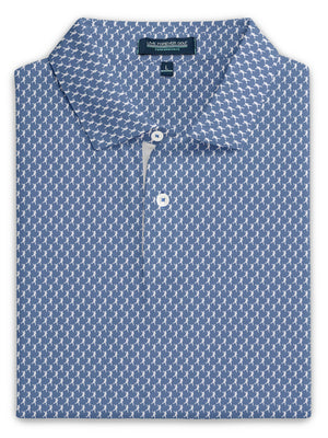 River Blue and White