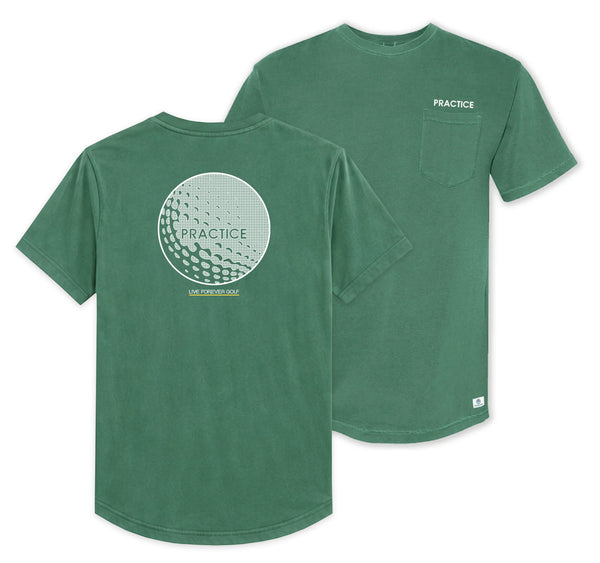 PRACTICE 100% Organic Cotton Groovy Pocket Tee