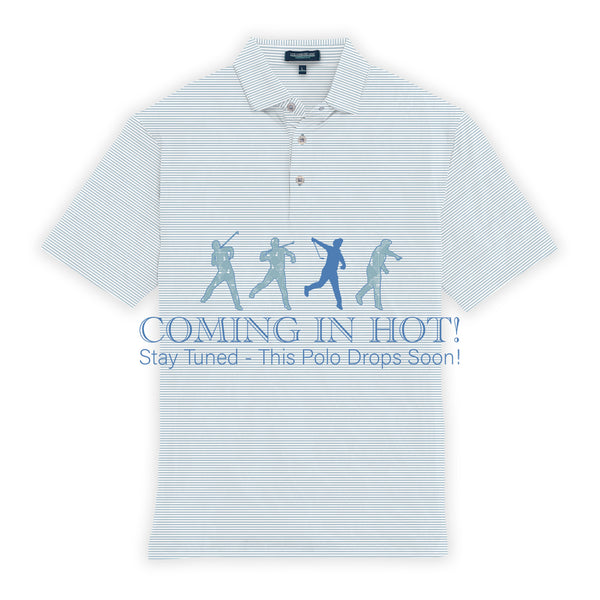 Micro Stripe Ringer Performance Golf Polo