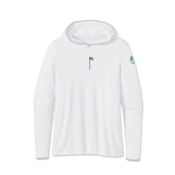 USA GC Pin & Flag Riv Performance Sun Hoodie
