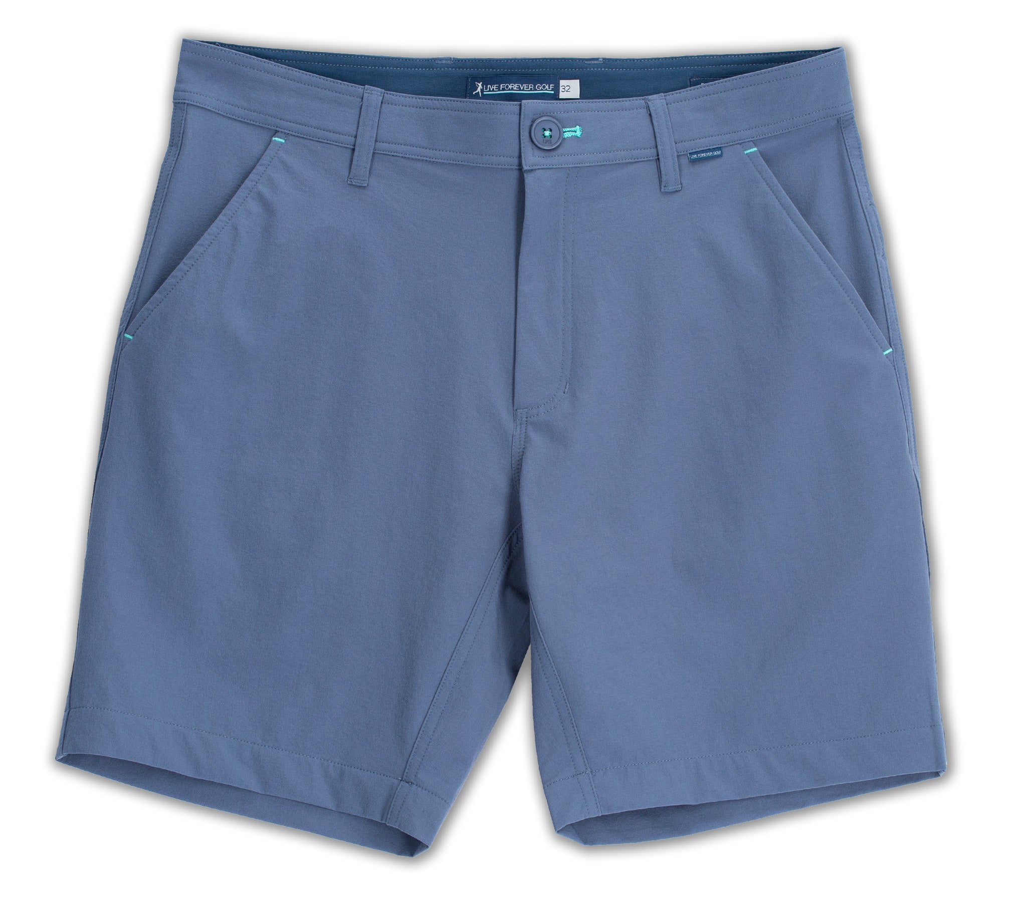 Short de golf en coton homme, MW 500 - Bleu Asphalte - Inesis - Décathlon Short de golf en coton homme, MW 500 - Bleu Asphalte - Inesis - Décathlon