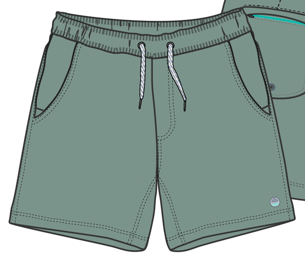 Hudson Performance Short 7.5" Inseam