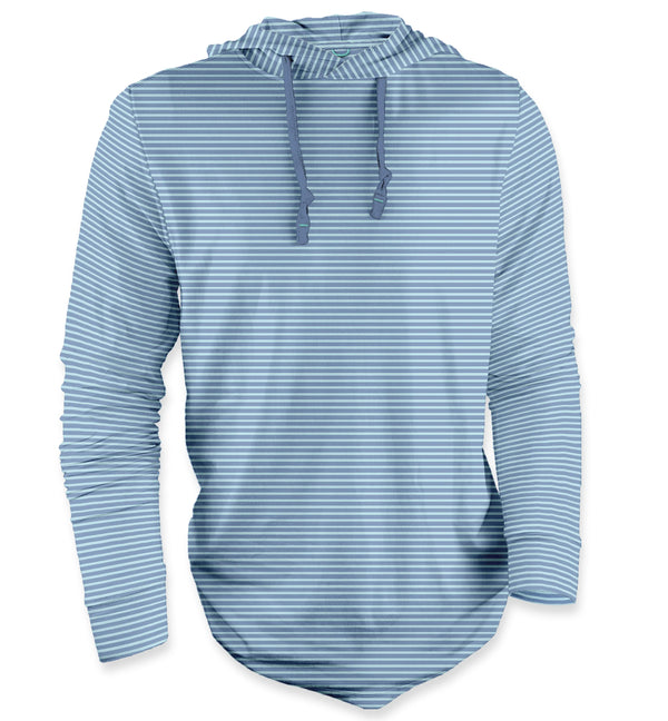Soft Landing Natural Performance Hoodie - Stripes and Pattern