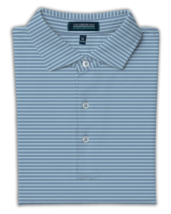 Soft Landing Natural Performance Polo - Stripes and Patterns Spring 25