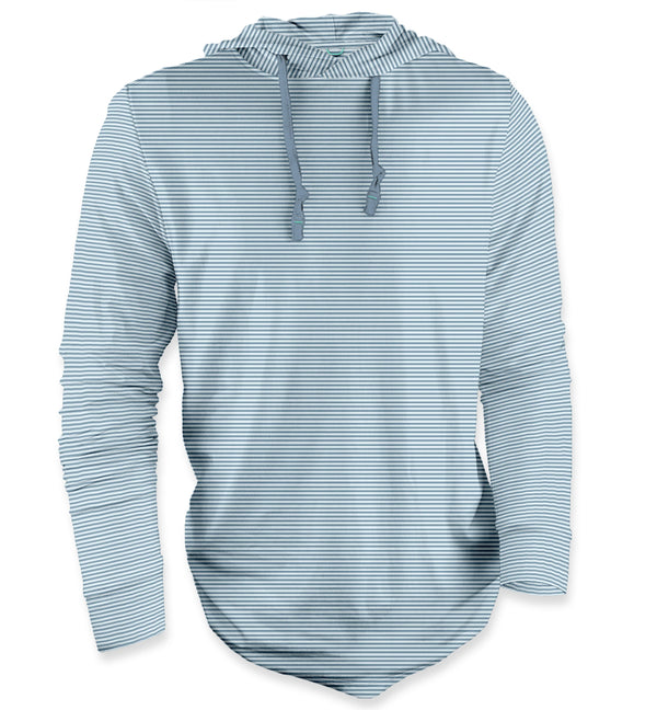 Soft Landing Natural Performance Hoodie - Stripes and Pattern