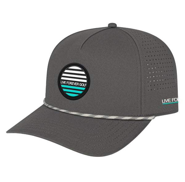 Sweet Spot 5 Panel Perforated Performance Rope Hat