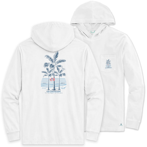 Tres Palmas Clubhouse Hoodie Tee