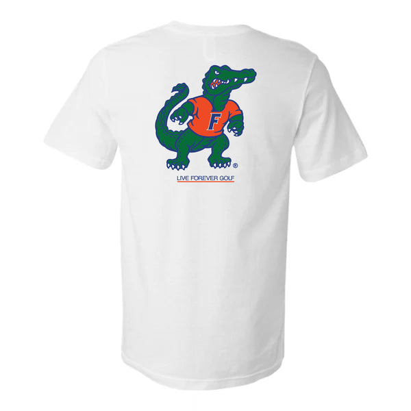 UF Standing Albert Logo Groovy Organic Pocket Tee