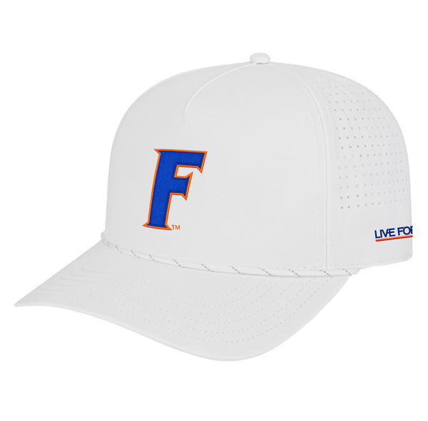 UF F Logo 5 Panel Perforated Performance Hat